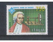 1991 - LOTTO/6970 - REPUBBLICA - CENTENARIO RADIO GALVANI