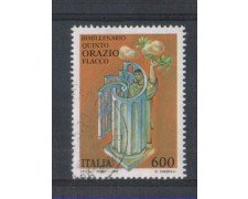 1993 - LOTTO/7012U - REPUBBLICA - ORAZIO FLACCO - USATO