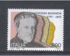 1997 - LOTTO/7163 - REPUBBLICA - ANTONIO ROSMINI
