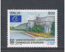 1999 - LOTTO/7231 - REPUBBLICA - CONSIGLIO D'EUROPA