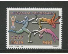 1997 - REPUBBLICA - GIOCHI DEL MEDITERRANEO - NUOVO - LOTTO/7155