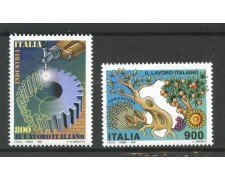 1997 - REPUBBLICA - LAVORO INDUSTRIA E AGRICOLTURA 2v. - NUOVI - LOTTO/7157