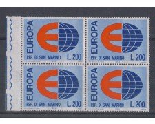 1964 - LOTTO/7892Q - SAN MARINO - EUROPA - QUARTINA