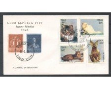 1993 - REPUBBLICA - ANIMALI DOMESTICI GATTI - BUSTA FDC - LOTTO/31780