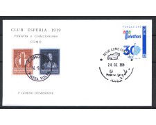 2020 - ITALIA REPUBBLICA - 30° ANNIVERSARIO TELETHON - BUSTA FDC - LOTTO/36365
