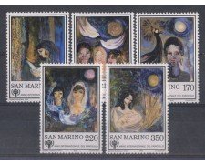 1979 - LOTTO/7998 - SAN MARINO - ANNO FANCIULLO 5v. - NUOVI