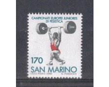 1980 - LOTTO/8009 - SAN MARINO - SOLLEVAMENTO PESI