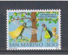 1982 - LOTTO/8022 - SAN MARINO - CASSA DI RISPARMIO - NUOVO