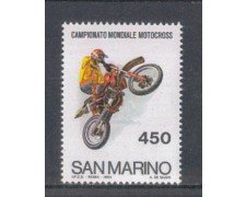 1984 - LOTTO/8045 - SAN MARINO - MOTOCROSS