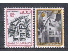 1987 - LOTTO/8073 - SAN MARINO - EUROPA 2v. - NUOVI
