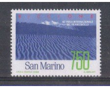 1988 - LOTTO/8086 - SAN MARINO - GIORNATA FILATELICA