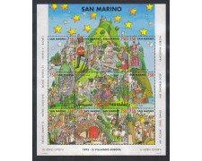 1993 - LOTTO/8135 - SAN MARINO - VILLAGGIO EUROPA - FOGLIETTO