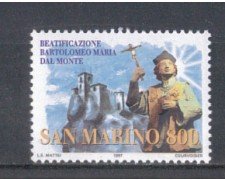 1997 - LOTTO/8182 - SAN MARINO - BARTOLOMEO DAL MONTE