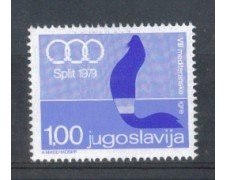 1979 - LOTTO/5004 - JUGOSLAVIA - GIOCHI DEL MEDITERRANEO