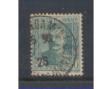 1924 - LOTTO/8516U - MONACO - 50c. VERDE GRIGIO - USATO
