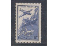 1941 - LOTTO/8573BL - MONACO - 10 Fr. POSTA AEREA