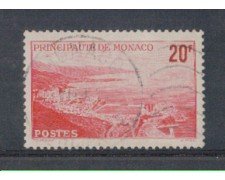 1948 - LOTTO/8593IU - MONACO - 20 FR. ROSA VEDUTE - USATO