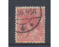 1898 - LOTTO/4005CU - OLANDA - 5c. ROSA - USATO