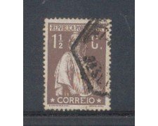 1912 - LOTTO/9660DU - PORTOGALLO - 1,5c. BRUNO CERERE - USATO