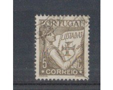 1931 - LOTTO/9688BU - PORTOGALLO - 5c. GRIGIO OLIVA - USATO