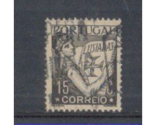 1931 - LOTTO/9688EU - PORTOGALLO - 15c. NERO - USATO