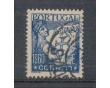 1931 - LOTTO/9688VU - PORTOGALLO - 1,60e. AZZURRO - USATO