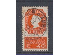 1935 - LOTTO/9695U - PORTOGALLO - EXPO FILATELICA - USATO