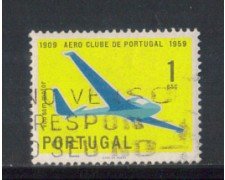 1960 - LOTTO/9771AU - PORTOGALLO - 1e. AERO CLUB - USATO