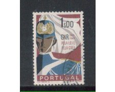1962 - LOTTO/9781AU - PORTOGALLO - 1e. GUARDIA NAZIONALE - USATO
