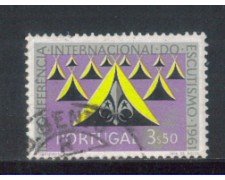 1962 - LOTTO/9784EU - PORTOGALLO - 3,50e. SCOUTS - USATO