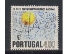 1971 - LOTTO/9952BU - PORTOGALLO - 4e. METEREOLOGIA - USATO