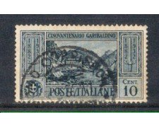 1932 - LOTTO/REG315U - REGNO - 10c. G.GARIBALDI - USATO