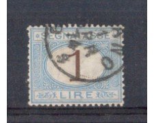 1870 - LOTTO/REGT11U - REGNO - 1 LIRA SEGNATASSE - USATO