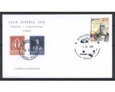 2020 - ITALIA REPUBBLICA - PELLEGRINO ARTUSI - BUSTA FDC - LOTTO/36381