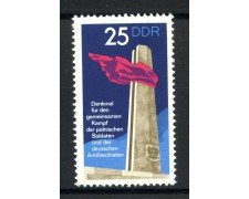 1972 - GERMANIA DDR - MONUMENTI DEL RICORDO - NUOVO - LOTTO/36442