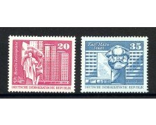 1973 - GERMANIA DDR - EDIFICI IMPORTANTI  2v.- NUOVI - LOTTO/36449