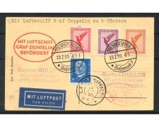 1930 - GERMANIA - LOTTO/42336 - VOLO ZEPPELIN NELLA VALLE DEL RENO
