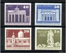 1973 - GERMANIA DDR - EDIFICI IMPORTANTI 4v.- NUOVI - LOTTO/36470
