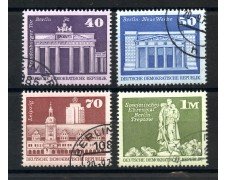 1973 - GERMANIA DDR - EDIFICI IMPORTANTI 4v.- USATI - LOTTO/36470U