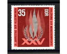 1973 - GERMANIA DDR - DIRITTI DELL'UOMO - NUOVO - LOTTO/36478