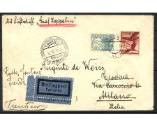 1931 - AUSTRIA - LOTTO/42345 - VOLO ZEPPELIN VIAGGIO A VIENNA