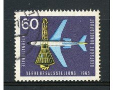 1965 - GERMANIA FEDERALE - 60p. ESPOSIZIONE TRASPORTI - USATO - LOTTO/30893U