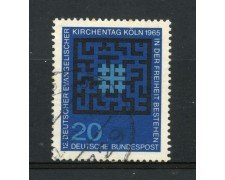 1965 - GERMANIA FEDERALE - 20p. CHIESA EVANGELICA - USATO - LOTTO/30898U