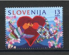 1996 - SLOVENIA - FRANCOBOLLO PER INNAMORATI - NUOVO - LOTTO/33893