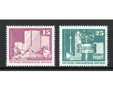 1973 - GERMANIA DDR - EDIFICI IMPORTANTI 2v.- NUOVI - LOTTO/36459