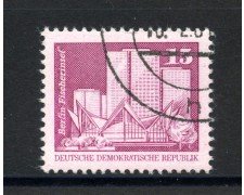 1980 - GERMANIA DDR - 15p. EDIFICIO DI BERLINO - USATO - LOTTO/36552