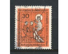 1966 - GERMANIA FEDERALE - 81° GIORNATA CATTOLICA - USATO - LOTTO/30926U