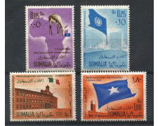 1960 - SOMALIA - PROCLAMAZIONE INDIPENDENZA 4v. - NUOVI - LOTTO/9829