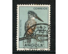 1951 - ANGOLA - 50c. UCCELLI - USATO - LOTTO/29006