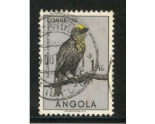 1951 - ANGOLA - 1Ag.. UCCELLI - USATO - LOTTO/29007